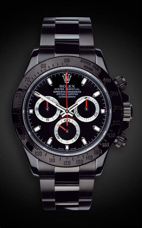 replica rolex black face black bracelet daytona watches|rolex daytona black face price.